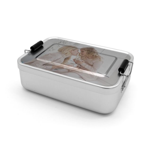 Aluminiowy pojemnik na kanapki